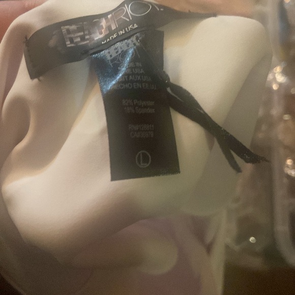 New! Beach Riot Reese White Ribbed One Piece Swimsuit  24692 - Picture 7 of 7